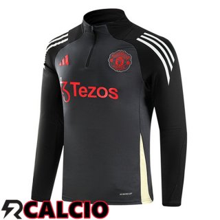 Felpa Allenamento Manchester United Grigio 2024/2025