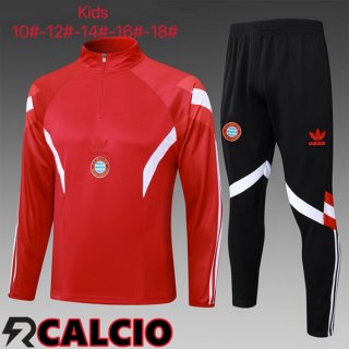 Insieme Tuta Calcio Bayern Monaco Bambino Rosso 2025/2026