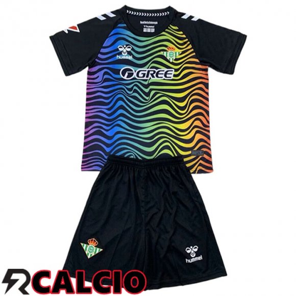 Maglia Real Betis Bambino Portiere Nero 2024/2025