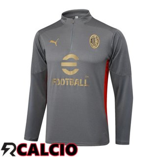 Felpa Allenamento AC Milan Grigio 2024/2025