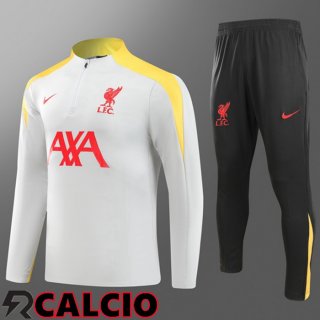 Insieme Tuta Calcio FC Liverpool Bambino Bianco 2024/2025