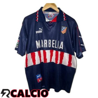 Seconda Maglia Atletico Madrid Retro Blu 1997-1998