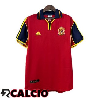 Prima Maglia Spagna Retro Rosso 2000