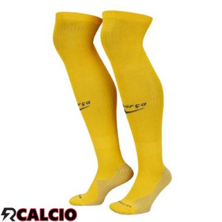 Quarto Calzini Calcio FC Barcellona Giallo 2022/2023