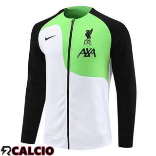 Giacca Calcio FC Liverpool Bianco Verde 2023/2024