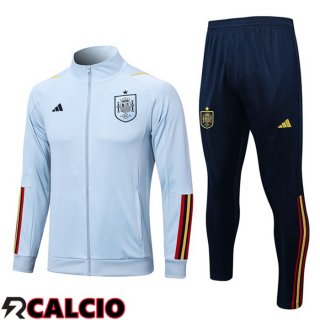 Insieme Tuta Calcio - Giacca Spagna Blu 2023/2024