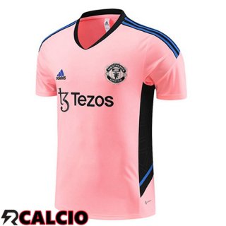 T Shirt Allenamento Manchester United Rosa 2023/2024