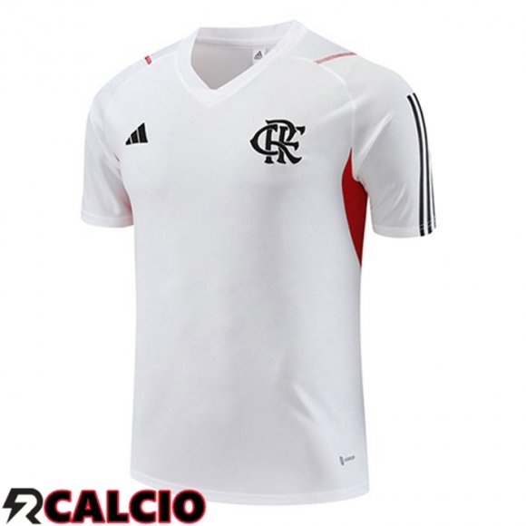 T Shirt Allenamento Flamengo Bianco 2023/2024