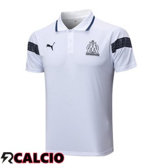 Maglia Polo Marsiglia OM Bianco 2023/2024