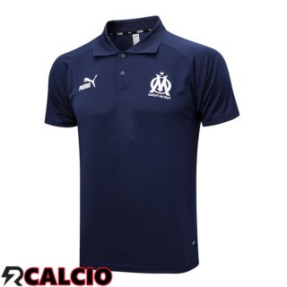 Maglia Polo Marsiglia OM Blu Reale 2023/2024