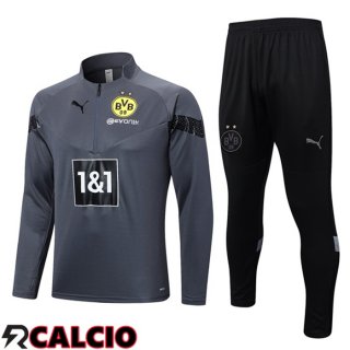 Insieme Tuta Calcio Dortmund BVB Grigio 2023/2024