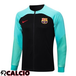 Giacca Calcio FC Barcellona Nero Verde 2023/2024