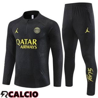 Insieme Tuta Calcio Paris PSG Nero 2023/2024