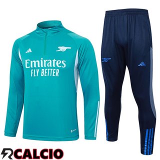 Insieme Tuta Calcio Arsenal Verde/Blu 2024/2025