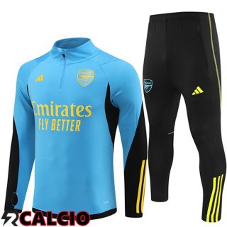 Insieme Tuta Calcio Arsenal Blu/Nero/Verde 2024/2025
