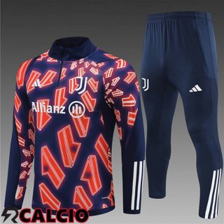 Insieme Tuta Calcio Juventus Bambino Rosso/Blu 2024/2025