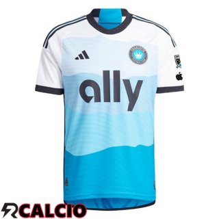 Maglie Calcio Charlotte FC Prima Blu Bianco 2024/2025