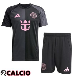 Seconda Maglia Inter Miami CF Bambino Nero 2025/2026