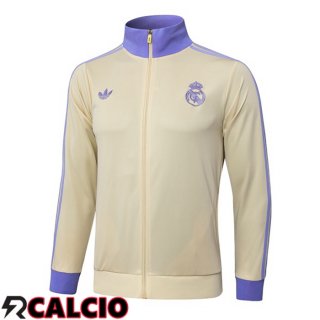Giacca Calcio Real Madrid Giallo 2025/2026