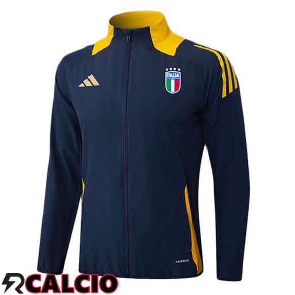 Giacca Calcio Italia Blu Reale 2025/2026