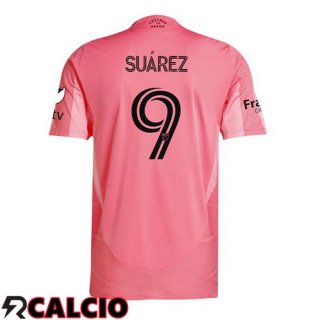 Prima Maglia Inter Miami CF (Suárez 9) Rosa 2025/2026
