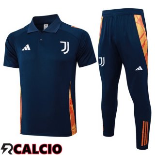 Insieme Polo Juventus + Pantaloni Blu Reale 2025/2026