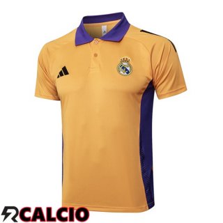 Maglia Polo Real Madrid Giallo 2025/2026