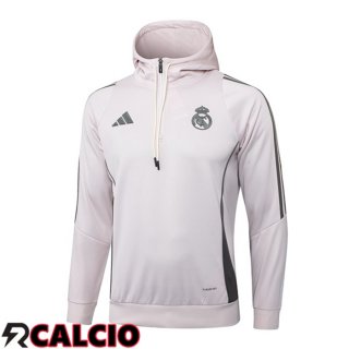 Felpa Con Cappuccio Real Madrid Rosa 2025/2026
