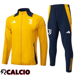 Insieme Tuta Calcio - Giacca Juventus Giallo 2025/2026