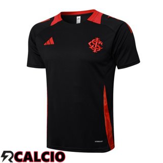 T Shirt Allenamento SC Internacional Nero 2025/2026