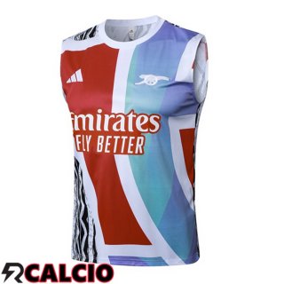 Canotta Allenamento Arsenal Rosso Blu 2025/2026