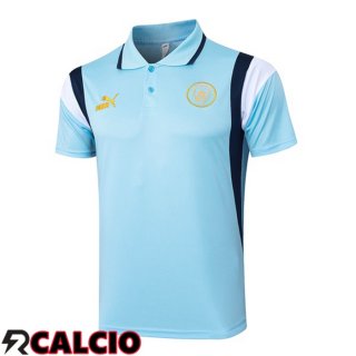 Kit Maglia Polo Manchester City Blu 2024/2025