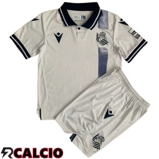 Maglie Calcio Real Sociedad Bambino Terza 2023/2024