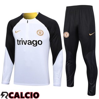 Insieme Tuta Calcio FC Chelsea Bianco 2023/2024