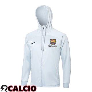 Giacca A Vento FC Barcellona Bianco 2024/2025