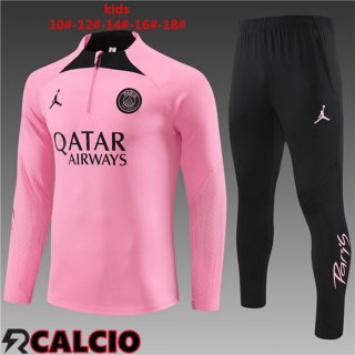 Insieme Tuta Calcio Paris PSG Bambino Rosa 2024/2025