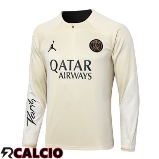 Felpa Allenamento JORDAN Paris PSG Giallo 2024/2025