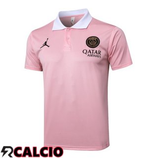 Maglia Polo Jordan Paris PSG Rosa 2025/2026
