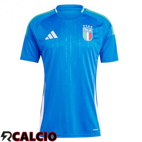 Maglia Italia Prima Blu UEFA Euro 2024  Maglia Italia Prima Blu UEFA Euro 2024