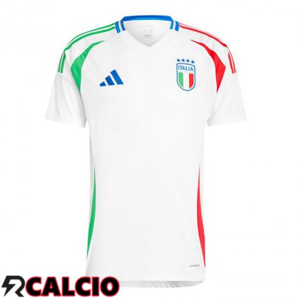 Maglia Italia Seconda Bianco UEFA Euro 2024