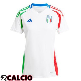 Maglia Italia Donna Seconda Bianco UEFA Euro 2024