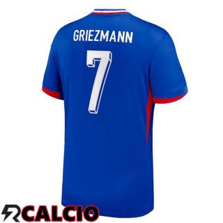 Maglia Francia (GRIEZMANN 7) Prima Blu UEFA Euro 2024