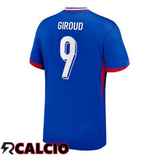 Maglia Francia (Giroud 9) Prima Blu UEFA Euro 2024