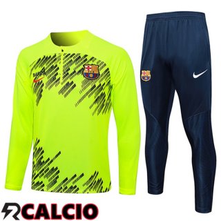 Tuta Calcio FC Barcellona Verde/Nero 2024/2025