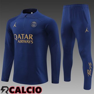 Tuta Calcio PSG Bambino Blu Navy 2024/2025