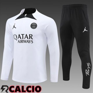 Tuta Calcio PSG Bambino Bianco/Nero 2024/2025