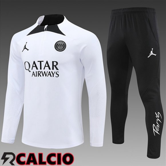 Tuta Calcio PSG Bambino Bianco/Nero 2024/2025