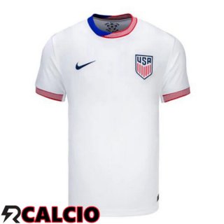 Maglie Calcio USA Prima Bianco 2024/2025