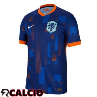 Maglie Calcio Paesi Bassi Seconda Blu Reale 2024/2025