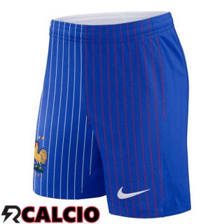 Pantaloncini Calcio Francia Seconda Blu 2024/2025
